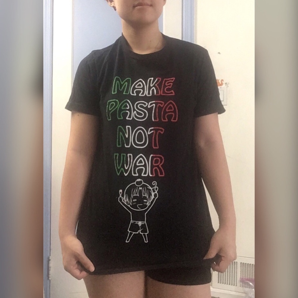 ‘Make Pasta Not War’ Tee
